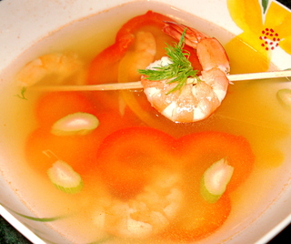Bouillon de Crevettes roses