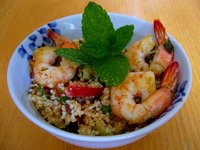 Taboul� aux Crevettes Roses