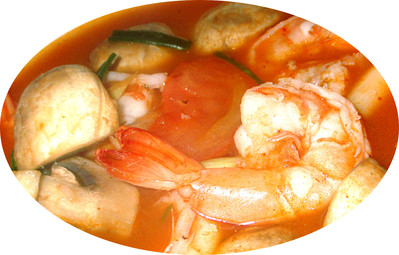 Soupe de Crevettes Thaï à la Citronnelle -- 15/02/14